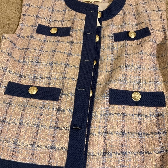 Оверсайз-жилет Laurel Tweed - Picture 3 of 7